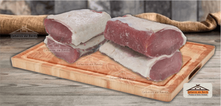 lombo-salgado Linha de Carnes, Linguiças e Derivados - Sabores do Norte - Lombo Salgado